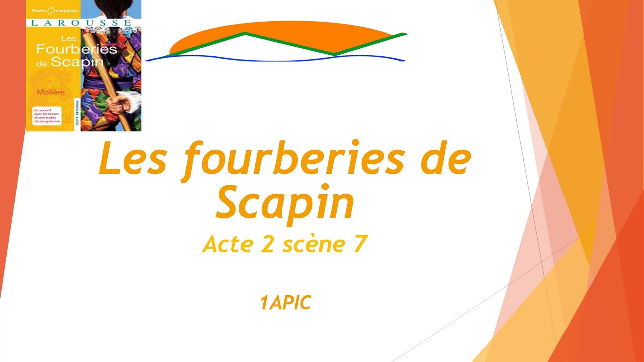 Les Fourberies De Scapin Questions Réponses Acte 1