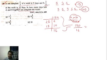 Time and Work (Part 02) solution from Quantitative Aptitude By RS Aggarwal in Bangla