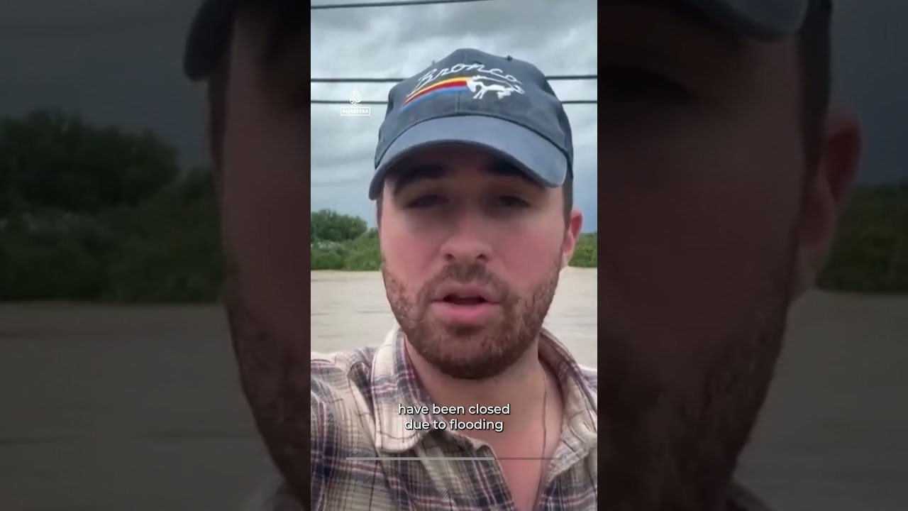 Texas floods ravage through southwestern areas of state | AJ #shorts