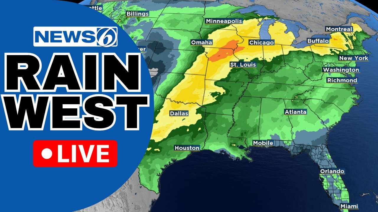 🔴NEWS 6 WEATHER LIVE AT 9:30 | Pattern Keeps Florida Mainly Dry Through ...