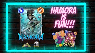 Namora is FUN!! Best Marvel SNAP Decks!!