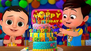 Puttu Ka Hai Birthday Aaj, Hathi Ki Bus Chali   7 More Hindi Fun Rhymes | Happy Hop