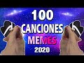 100 Canciones Que Se Hicieron MEMES | Canciones Random (Memes Song) #2020