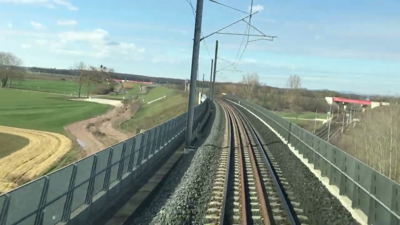 CAB RIDE TGV ENTRE STRASBOURG ET LORRAINE TGV