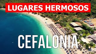 Isla de Cefalonia, Grecia | Playa, vacaciones, mar, turismo | Vídeo 4k | Cefalonia hermosos lugares