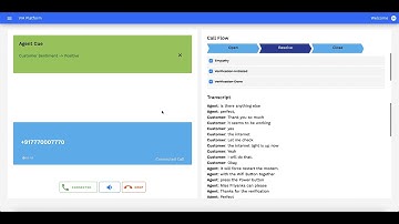 VIA Real Time Agent Assist and Automation