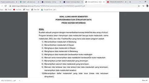 [UAS Matakuliah Pemrograman dan Struktur Data] Implementasi Single Linked List