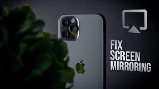 How to Fix Screen Mirroring on iPhone (Multiple Way)