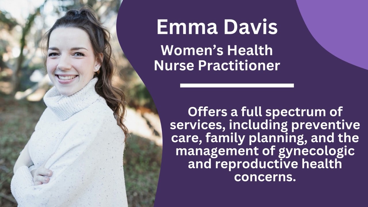 Emma Davis - Women's Health Nurse Practitioner at Waterfall