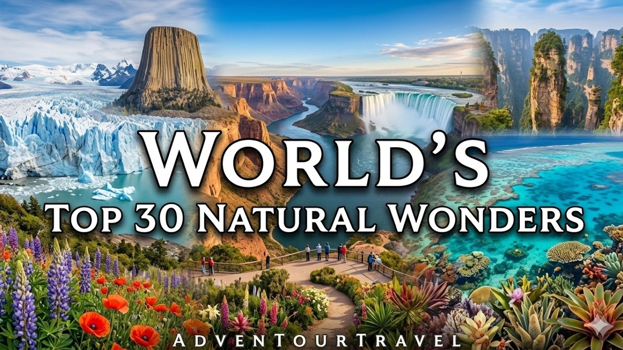 Natural Wonders: 30 Natural Wonders that You Need to See in the World | 2026 4K