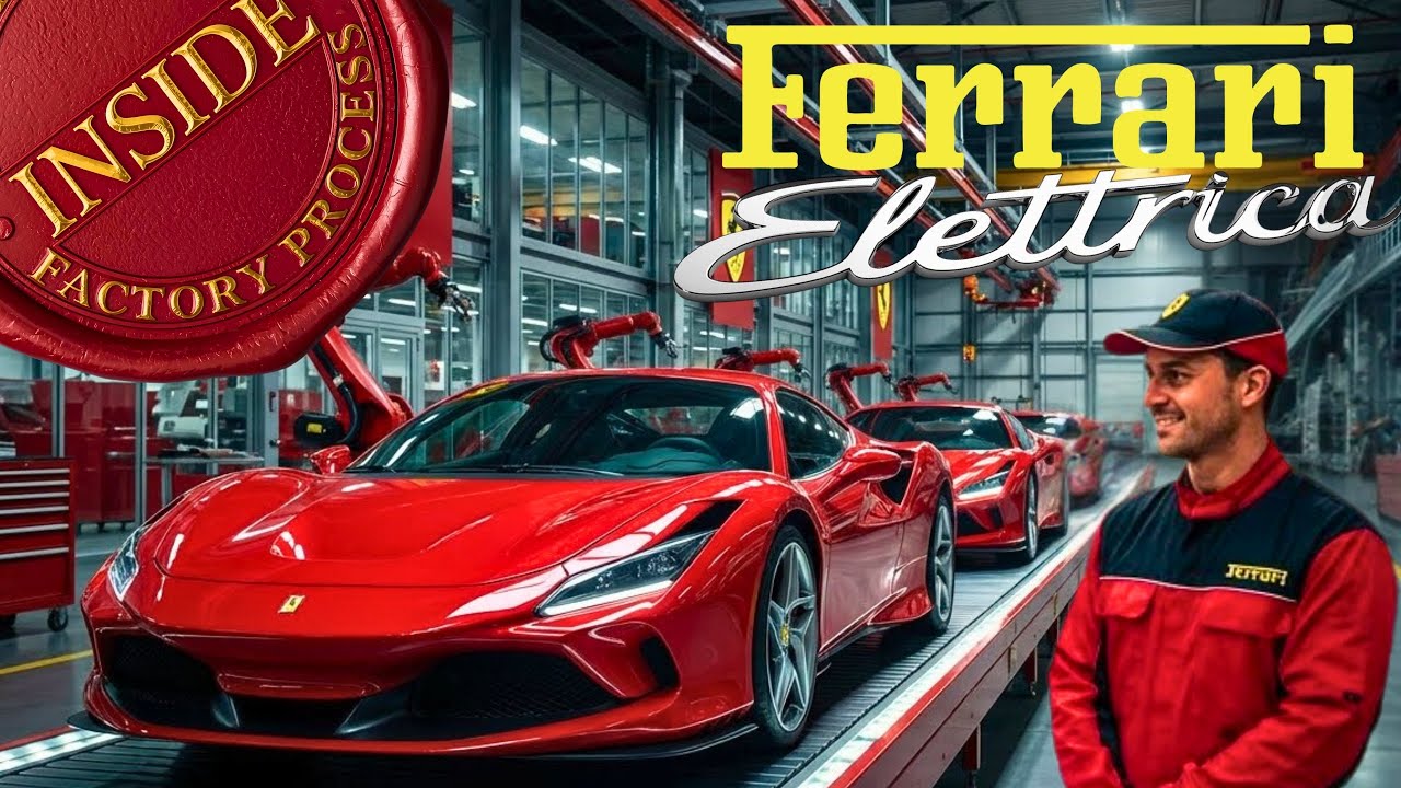 Inside Factory: Ferrari’s First Fully Electric Supercar