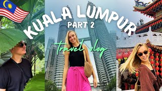 MALAYSIA VLOG | Trip to Kuala Lumpur | Food testing | Petronas Towers | Botanical Garden | part 2