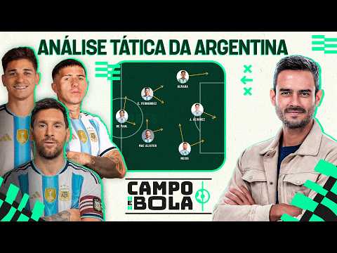A ARGENTINA AINDA DEPENDE DE MESSI? ANÁLISE TÁTICA DA SELEÇÃO COM MARCELO BECHLER