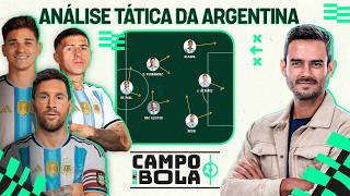 A ARGENTINA AINDA DEPENDE DE MESSI? ANÁLISE TÁTICA DA SELEÇÃO COM MARCELO BECHLER