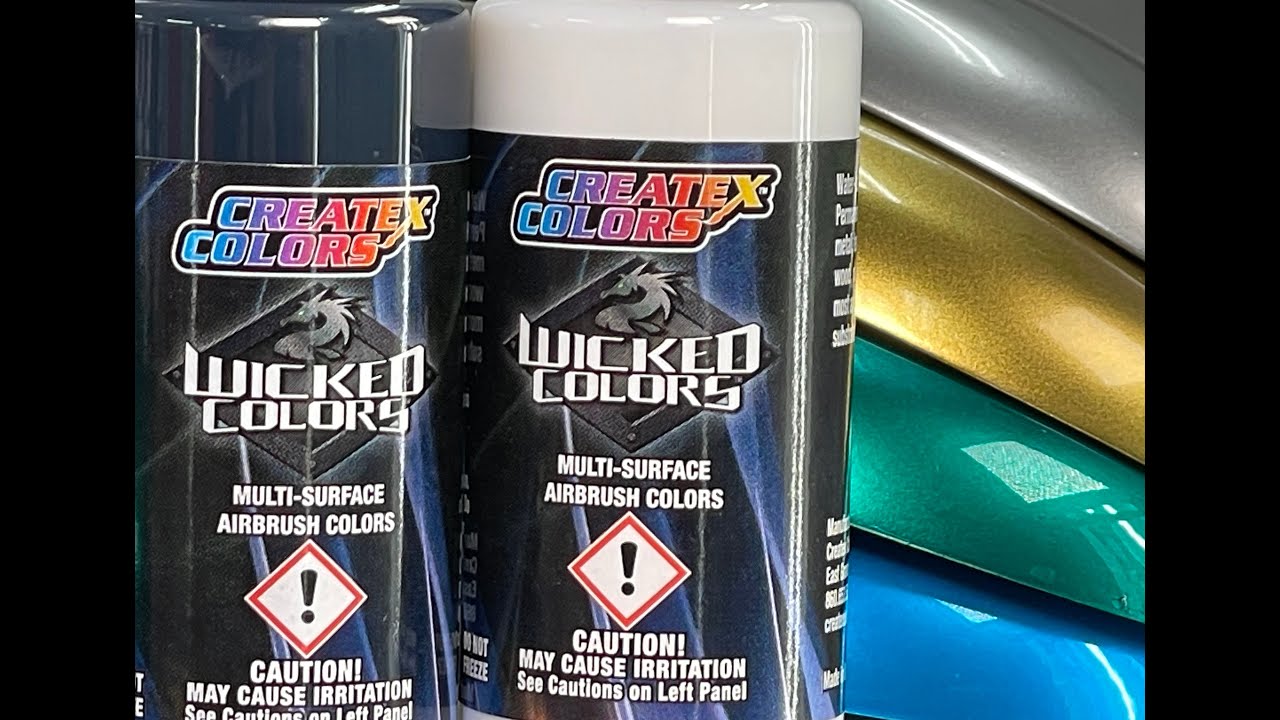 W018 Wicked High Gloss Black - Airbrush Paint Direct