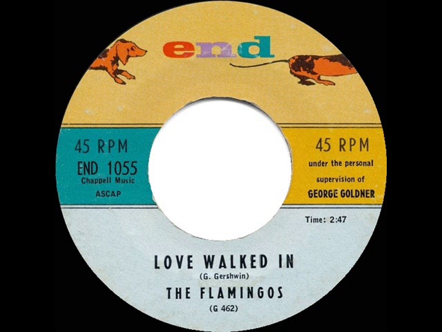 flamingos - love walked in-'59