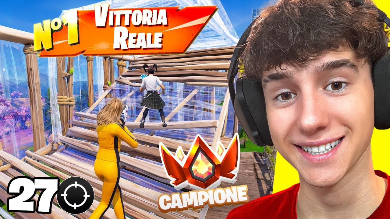DEVASTO i Pro in RANK Campione su Fortnite!! Road to unreal