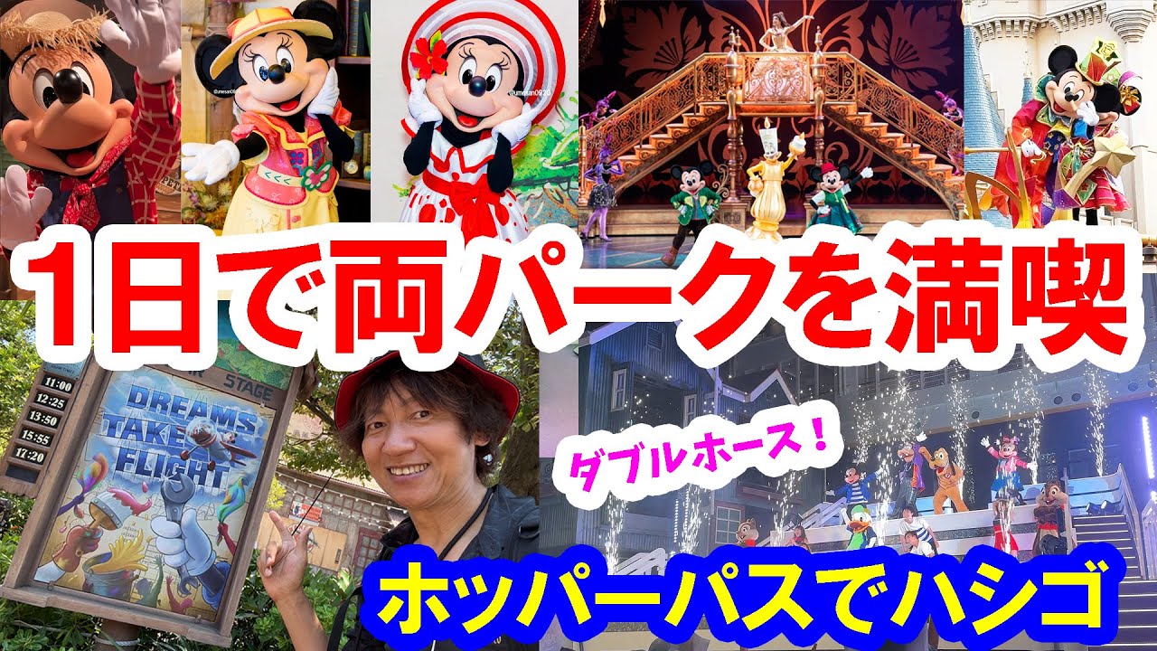 散策／ホッパーパスでシーとランドをハシゴ・いいとこ取りインパーク（2025-07 東京ディズニーシー／東京ディズニーランド）