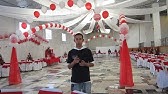 Decoracion Para Boda Bautizo Decoraciones Con Globos Youtube