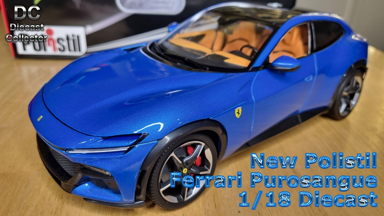 NEW Polistil - Ferrari Purosangue 2026 - 1/18 Diecast In Depth