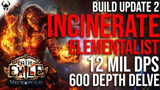 My Aul Smasher! | NO METAS HERE!!! | Incinerate of Venting Tank Build Update 2 | PoE 3.24 Necropolis