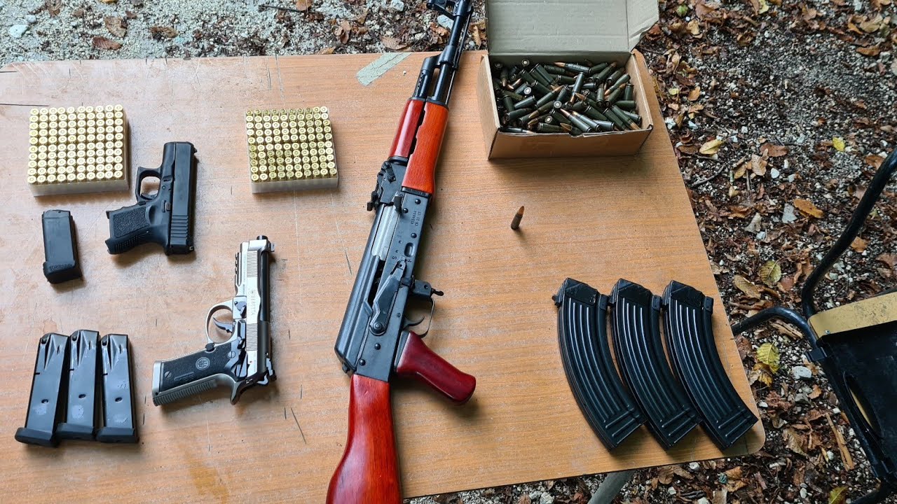 pulizia ak47,  cleaning ak47 #rifle #ak #norinco