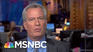 Mayor Blasio: Americans Are 'Not Hung Up' On Sanders' Democratic Socialist Label | MTP Daily | MSNBC