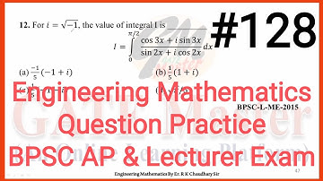 #128 Daily Question Practice of Engineering Mathematics for BPSC (Assistant Professor & Lecturer)
