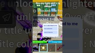I awken my z skill