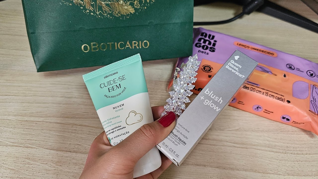 ASMR- COMPRINHAS DE DEZEMBRO- VOZ SUAVE