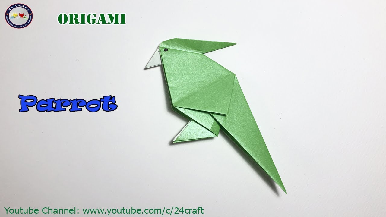 Origami Parrot - How to Make Origami Parrot - Best Origami Tutorial