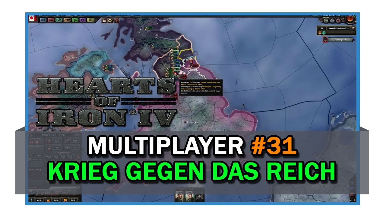 Kriegspläne gegen das Deutsche Reich? Hearts of Iron IV (4