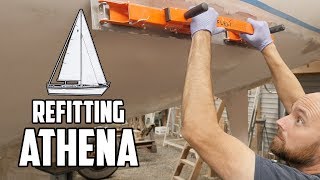 Sail Life  Osmosis treatment, fairing the hull some more  episode 4 of 5