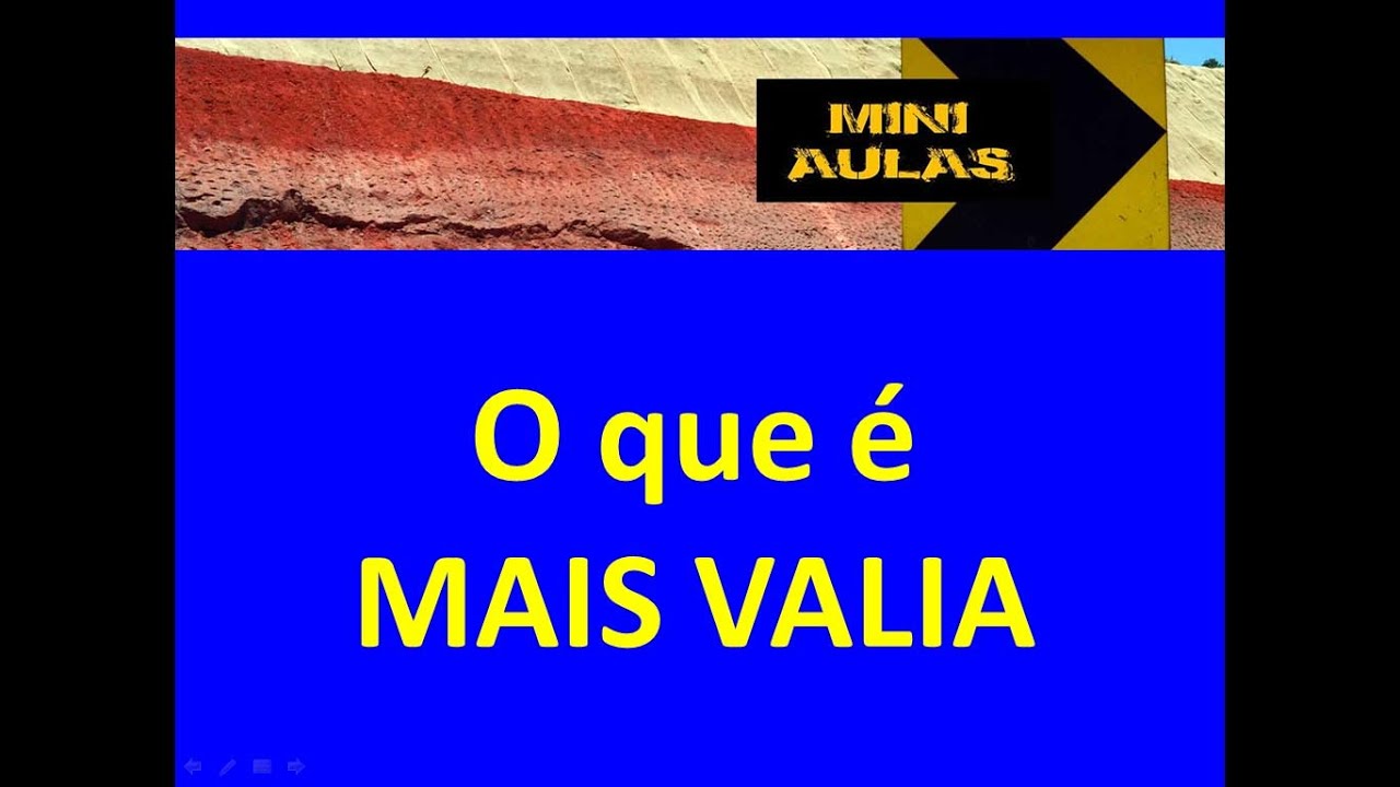 Mais valia O Que É Mais-Valia De Um Exemplo