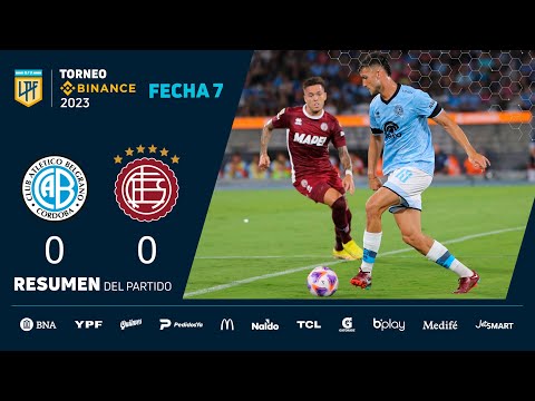 #TorneoBinance 2023 | Fecha 7 | resumen de Belgrano - Lanús