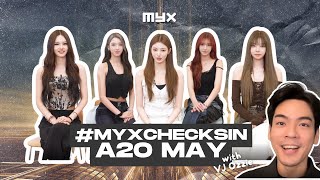 A2O MAY reveals who’s the ‘Bigger, Badder, Better’ in the group | #MYXChecksIn
