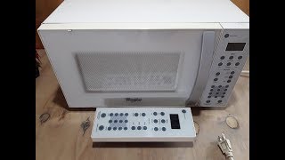 Whirlpool Microwave Oven keypad not working. (keypad replacement)