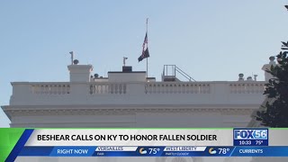 Flags ordered to half-staff on Friday to honor fallen soldier Flags At Half Staff To Honor Fallen Marine