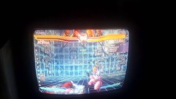 Nina EX Blonde Bomb OS Vs Bison Teleport