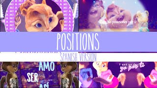 Chipettes - Positions Spanish Version Collab W Areli Rios