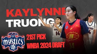 First Vietnamese drafted by the WNBA | Sensational Kaylynne Truong for the Vietnamese national team