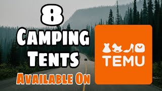 ✅Best camping tents available on TEMU