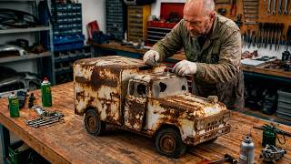 1961 Tonka Rescue Squad Ambulance: Rusty to Restored@ChipChannelRestorations