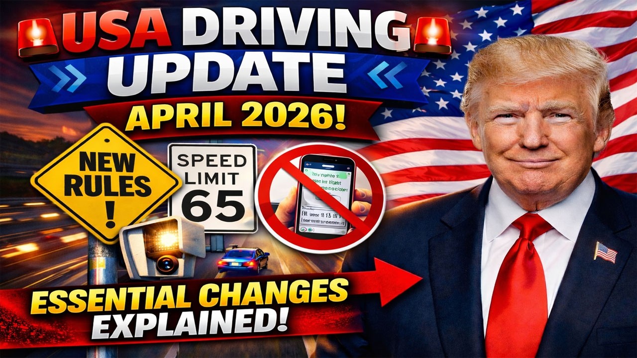 🚨 USA Driving Update April 2026 | New Regulations Released | Essential ...