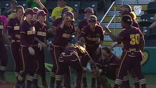 Recap: Arizona State softball plates 10 runs on 10 hits to defeat Oregon