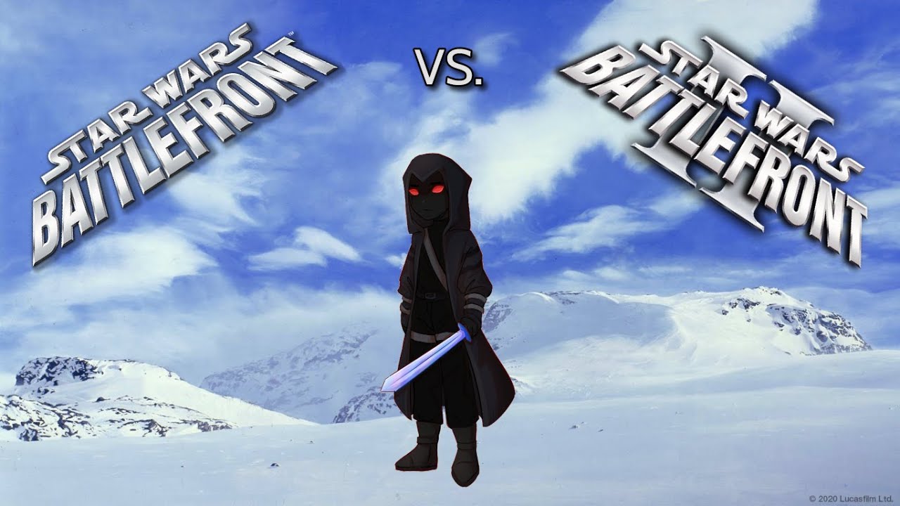 The Battle of Hoth Battlefront 1 vs. Battlefront 2 YouTube