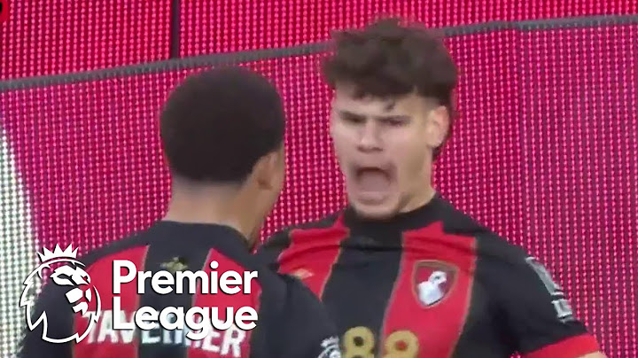 Milos Kerkez rockets Bournemouth 2-1 ahead of Wolves | Premier League | NBC Sports