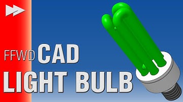 LIGHT BULB - CATIA V5 - Part Design - 3D modeling  ▶▶FFwdCAD
