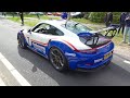 Supercars accelerating loud jcr gt3 rs aventador f12 673 hp golf r gtr capristo 911  more