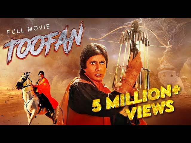 Toofan Full Movie | Amitabh Bachchan, Meenakshi Seshadri | Blockbuster Bollywood Action Movie |तूफ़ान class=